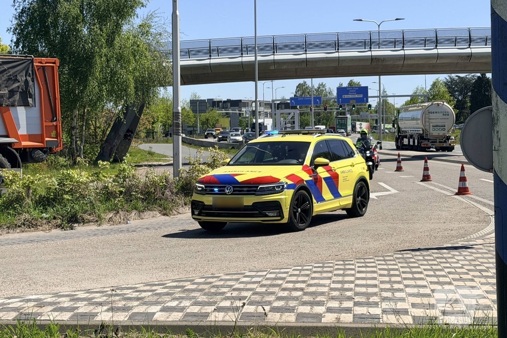 Afsluiting van belangrijke toerit door slechte staat wegdek