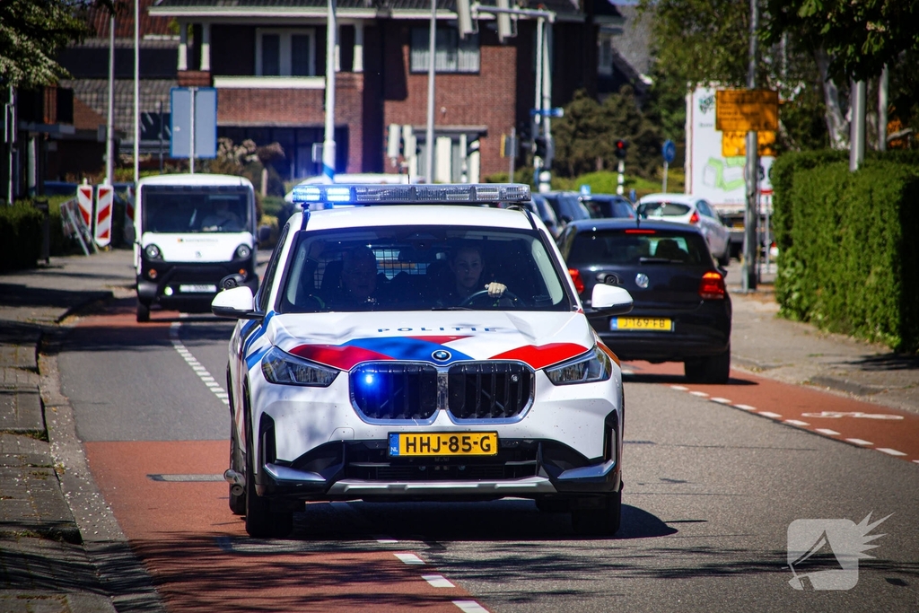 Kozijn vat vlam tijdens werkzaamheden