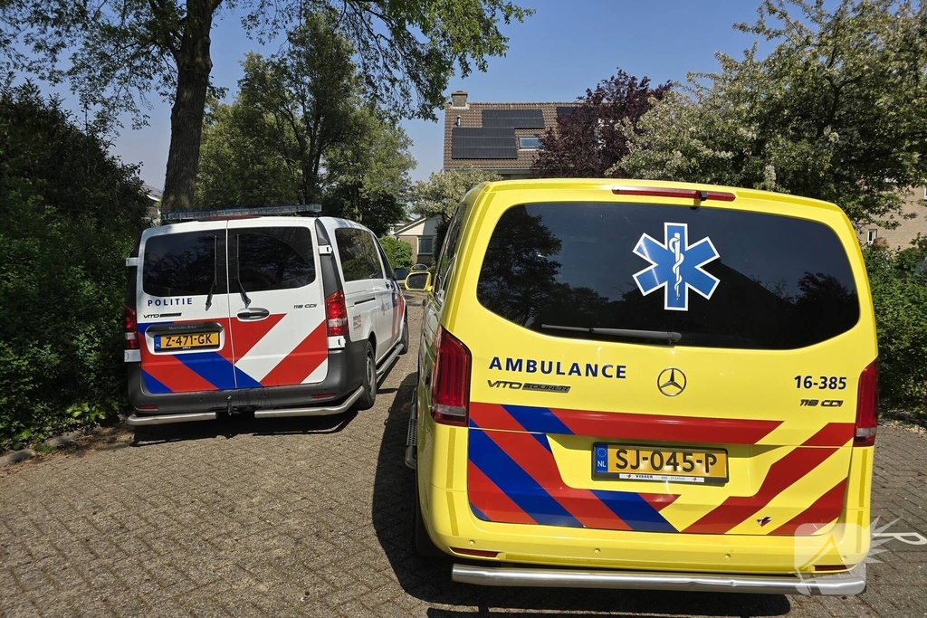 Herhaalde brand in berm en struikgewas