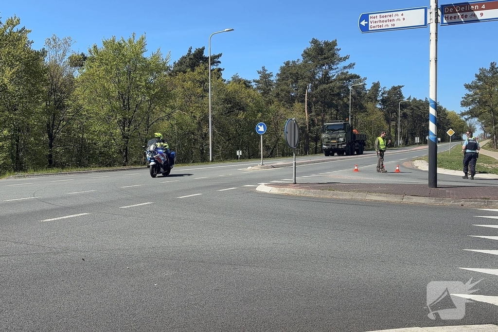 Grote brand op militair terrein vraagt om intensieve hulpverlening