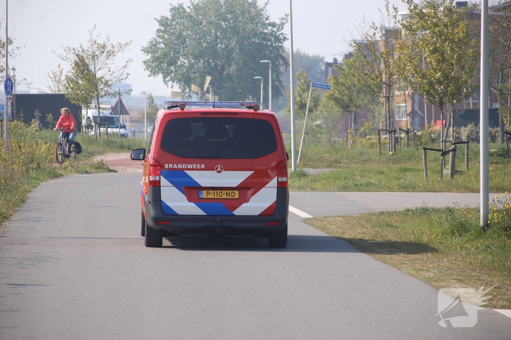 Geur- en rookoverlast wegens gigantische natuurbrand