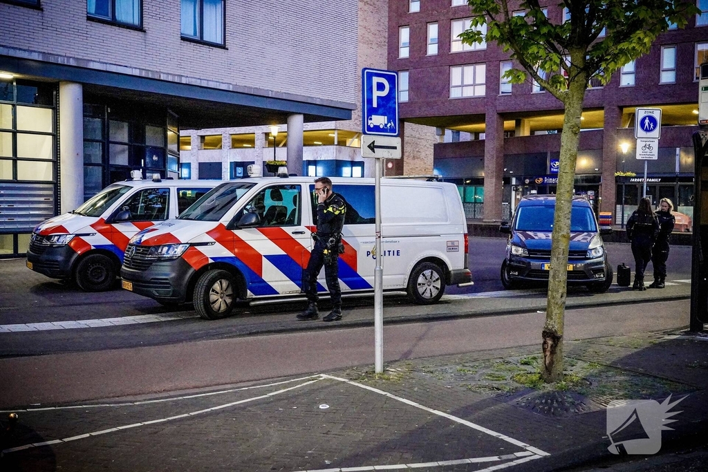 Winkel beschadigd bij schietpartij