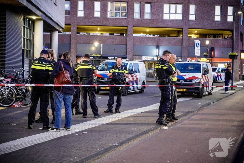 Winkel beschadigd bij schietpartij