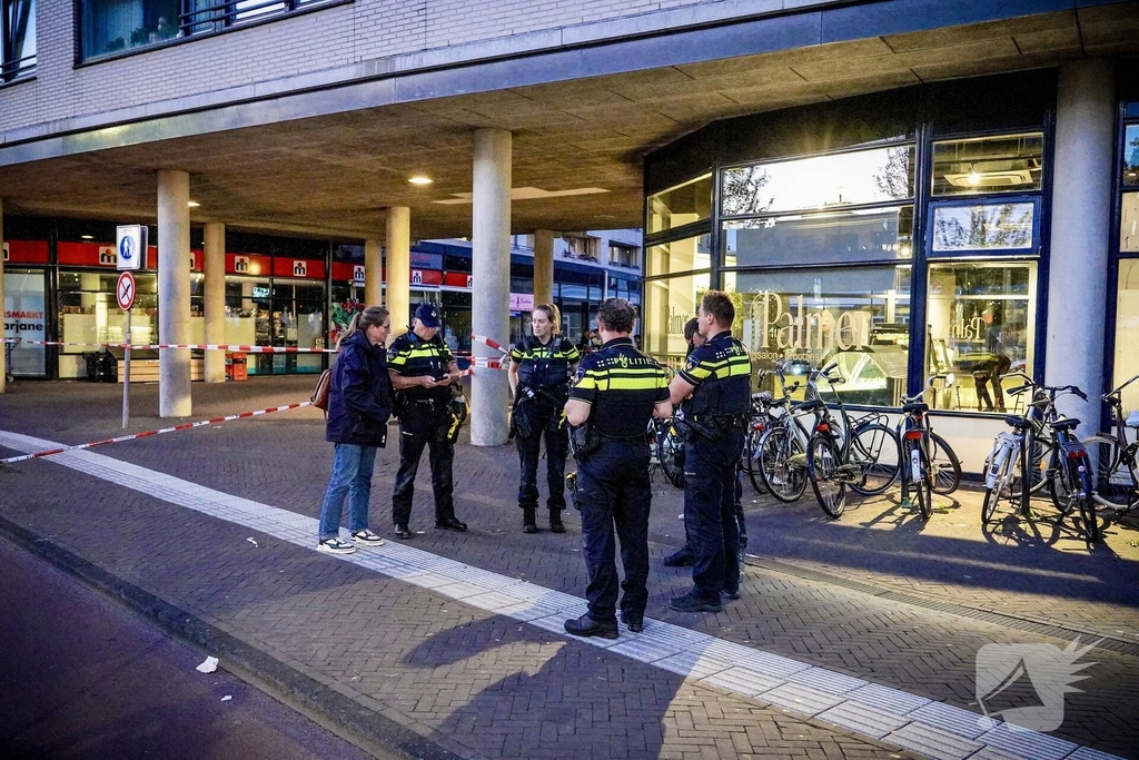 Winkel beschadigd bij schietpartij