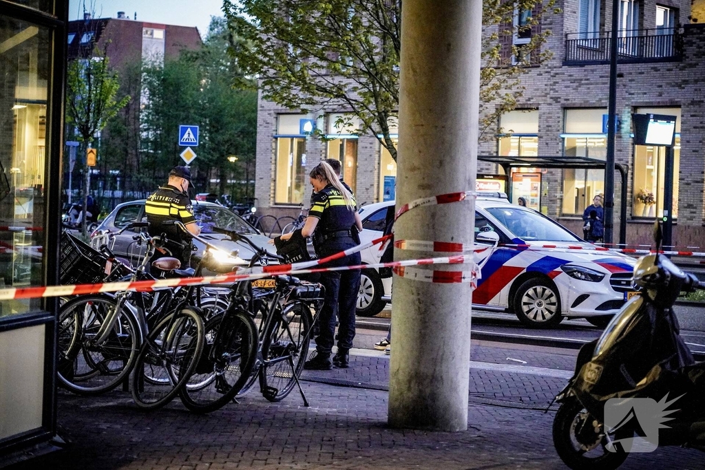 Winkel beschadigd bij schietpartij