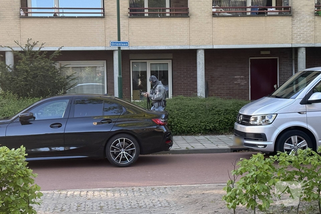 Grote politie-inzet na mogelijke gassituatie