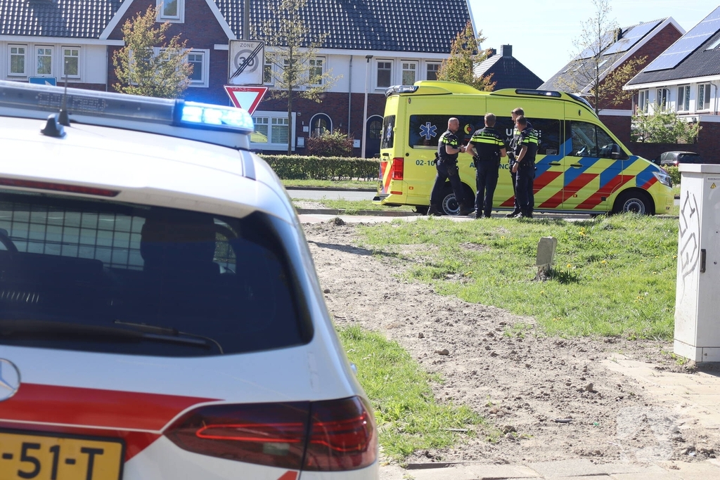 Fietser gewond bij aanrijding met auto