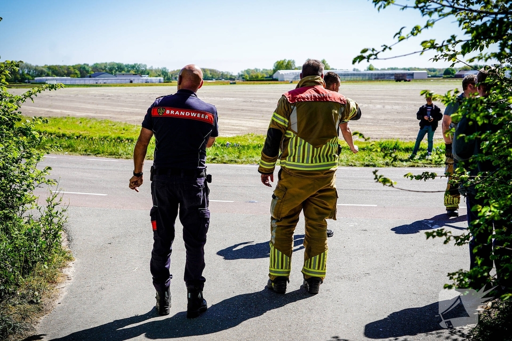 Brand in duingebied zorgt voor rookontwikkeling