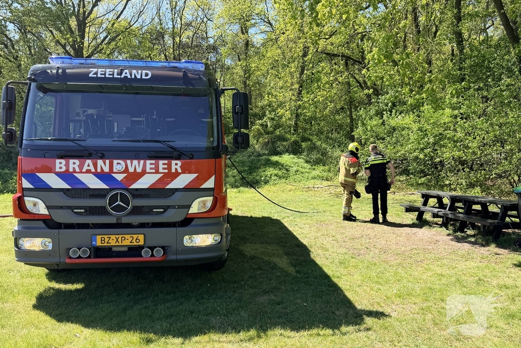 Brand in bosgebied vergt snel ingrijpen
