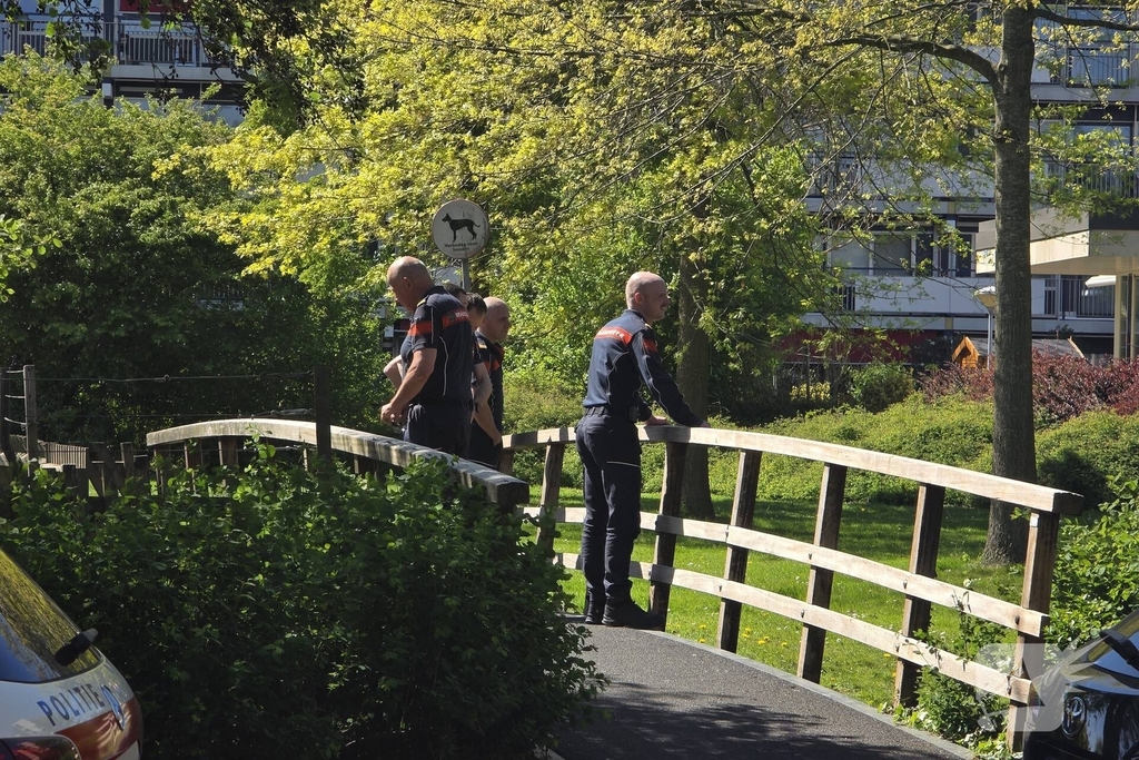 Politie verliest portofoon tijdens achtervolging