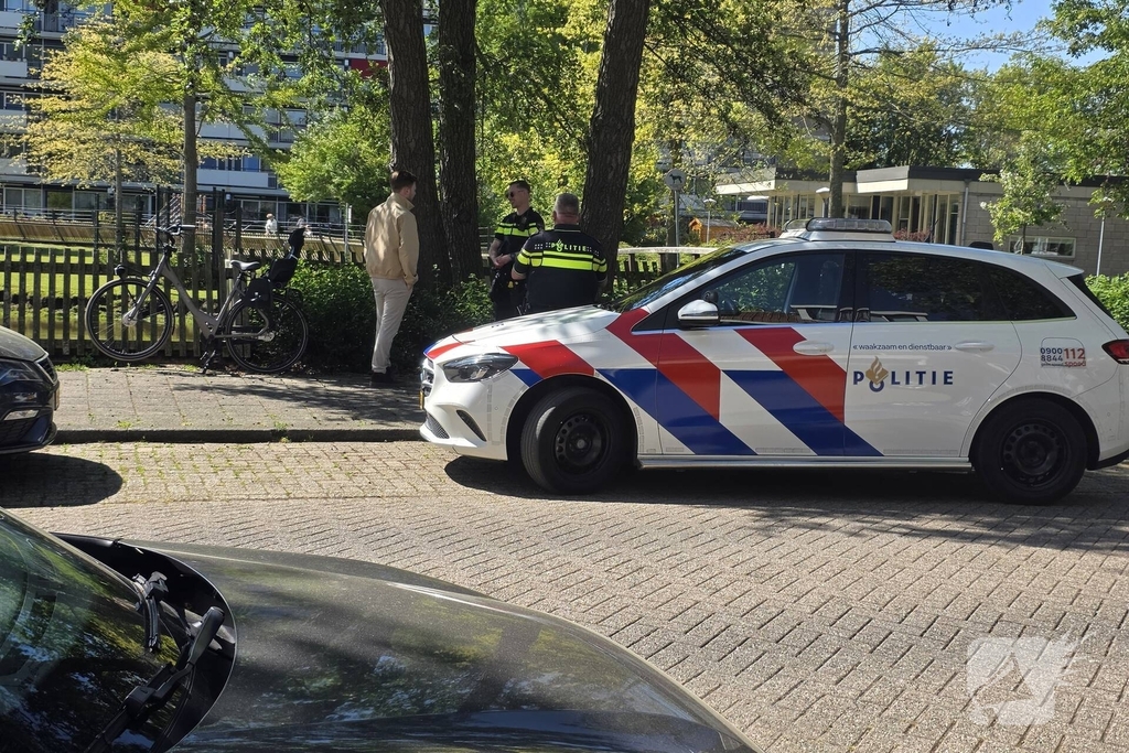 Politie verliest portofoon tijdens achtervolging