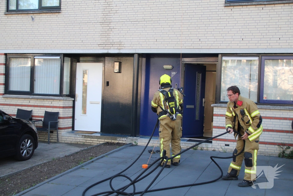 Brand op balkon snel geblust