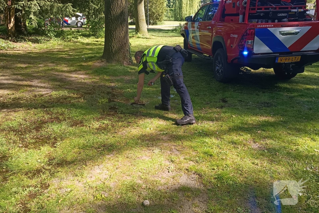 Buitenbrand in Weert snel onder controle