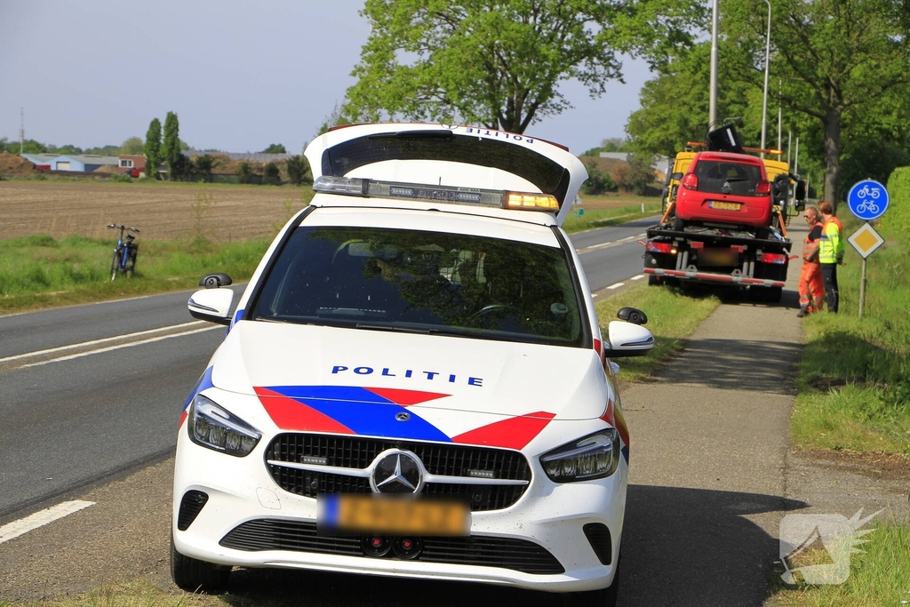Fietser aangereden tijdens het oversteken