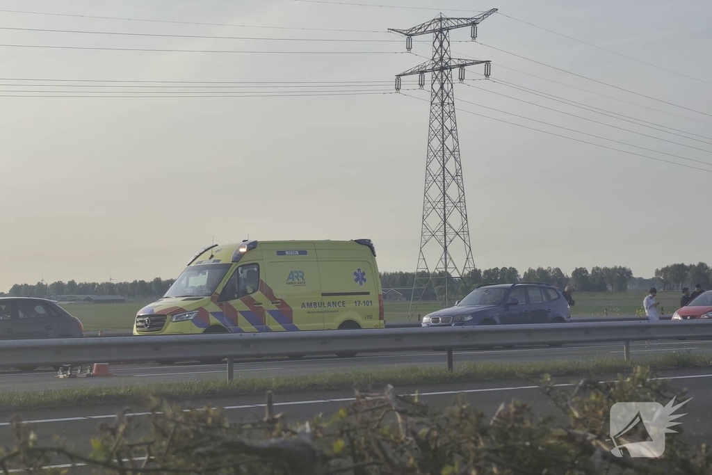 Meerdere voertuigen betrokken bij ongevallen op snelweg