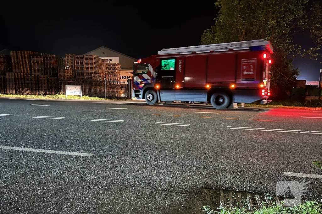 Brandweer ingeschakeld voor brand in vuurton