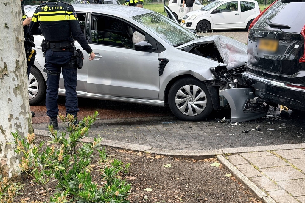 Bestuurder aangehouden na ongeval