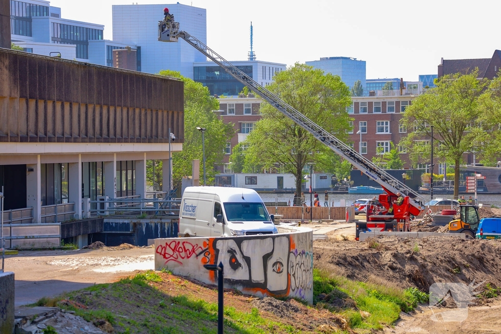 Brand in kantoorgebouw snel geblust