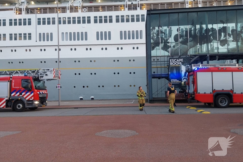 Sprinklerinstallatie activeert bij brand