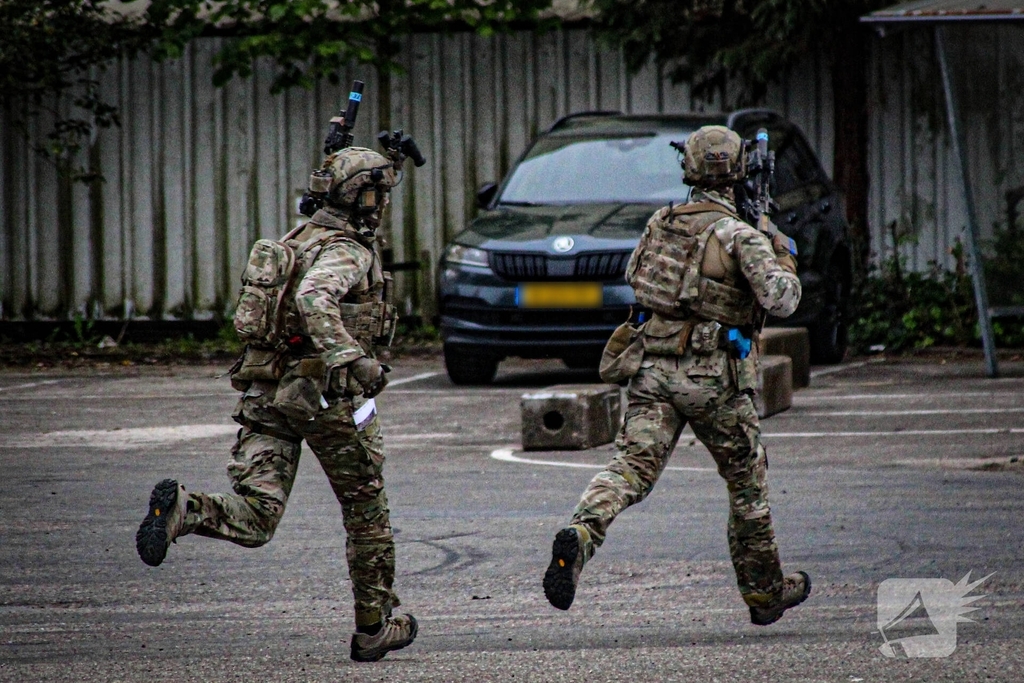 MARSOF houdt gijzelingsoefening in bedrijfspand