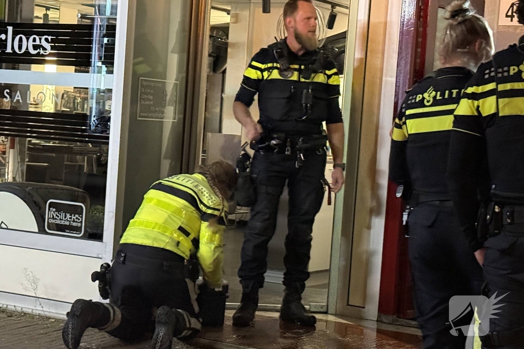 Tattooshop getroffen door waterlekkage