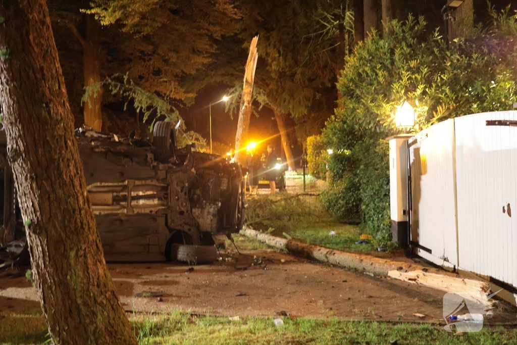 Zwaar ongeval leidt tot ziekenhuisopname bestuurder