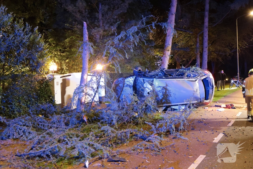Zwaar ongeval leidt tot ziekenhuisopname bestuurder