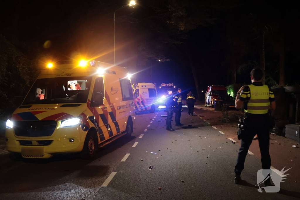 Zwaar ongeval leidt tot ziekenhuisopname bestuurder