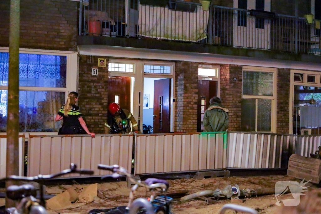 Woningbrand snel geblust in Amsterdam
