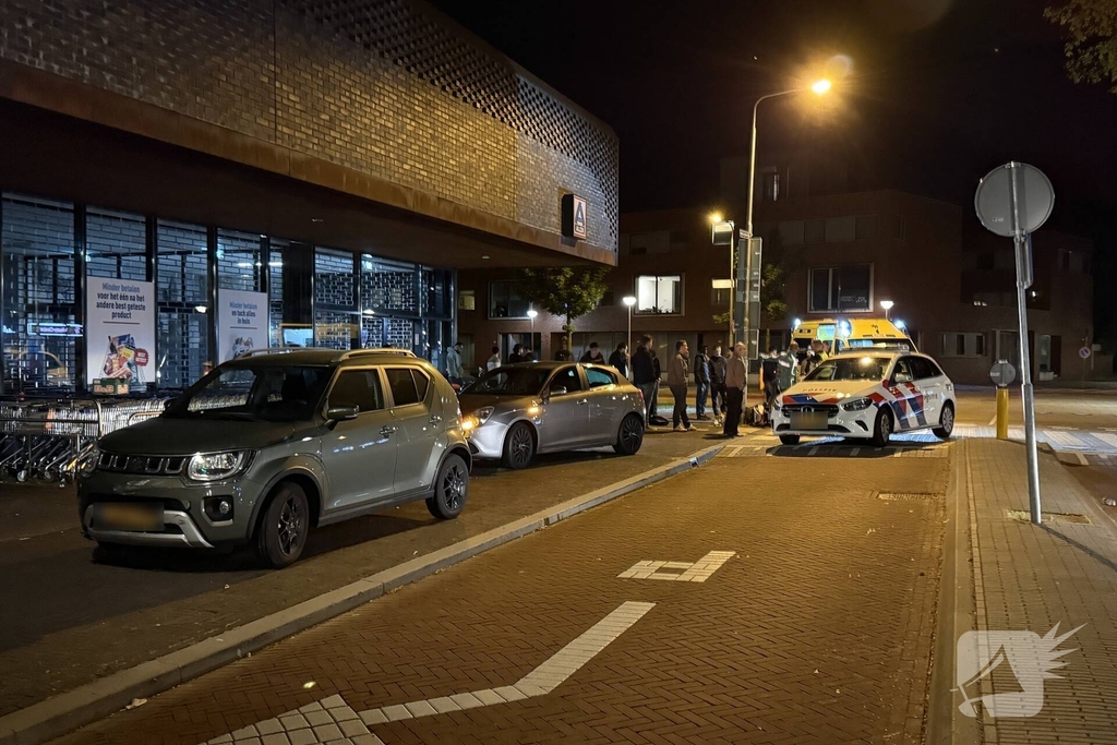 Ongeval met scooter en auto leidt tot onrust