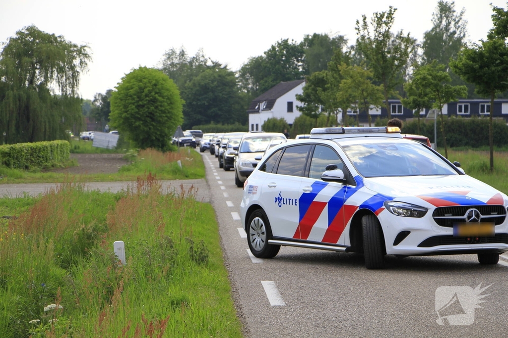 Aanrijding met forse schade door blackout