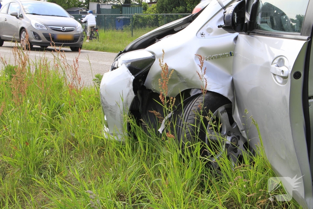 Aanrijding met forse schade door blackout