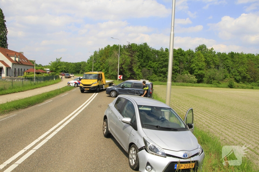 Aanrijding met forse schade door blackout