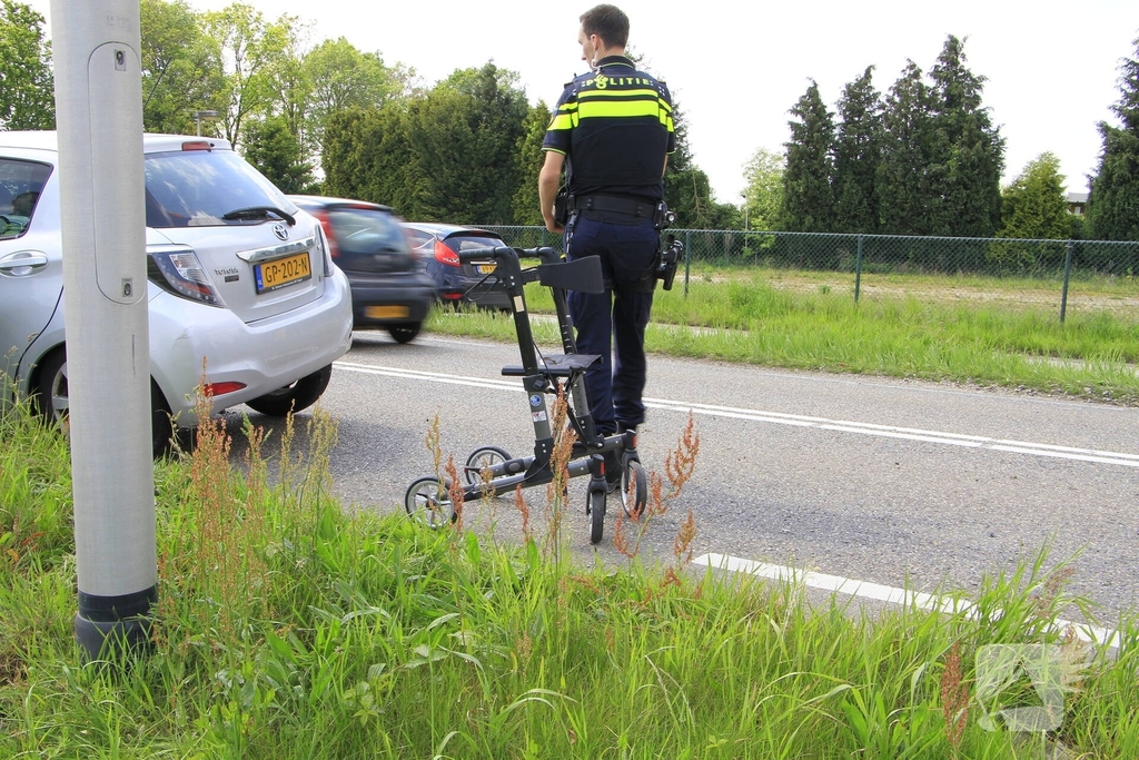 Aanrijding met forse schade door blackout