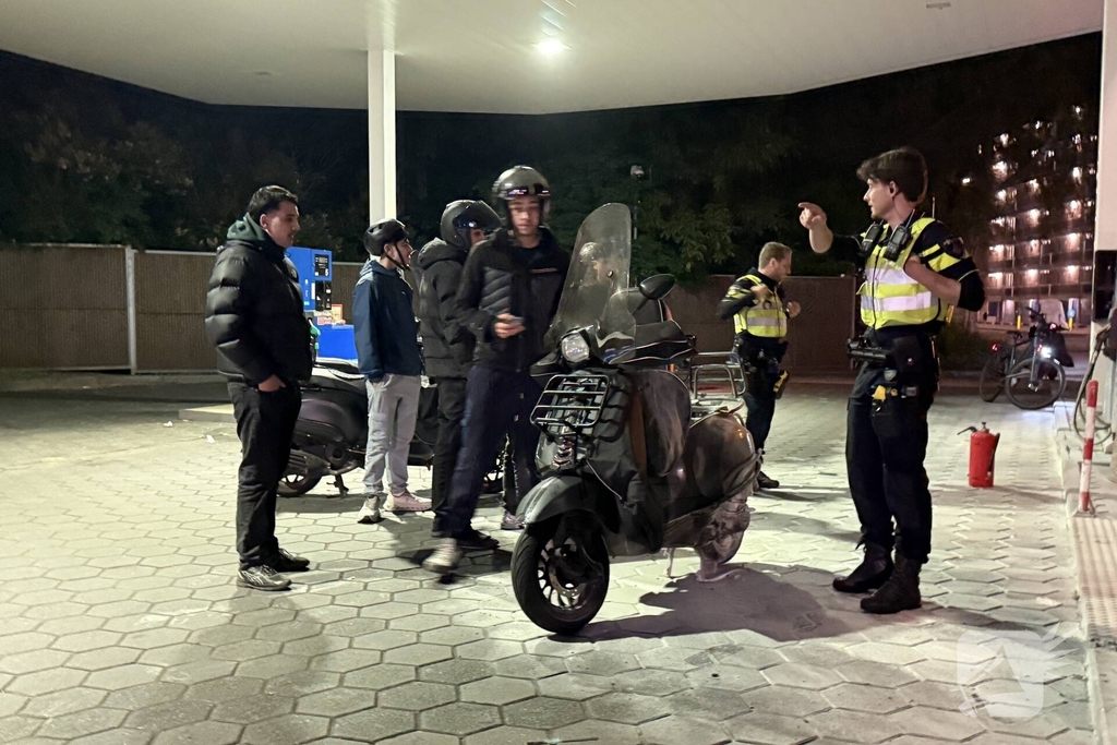 Brand in scooter snel geblust door omstanders