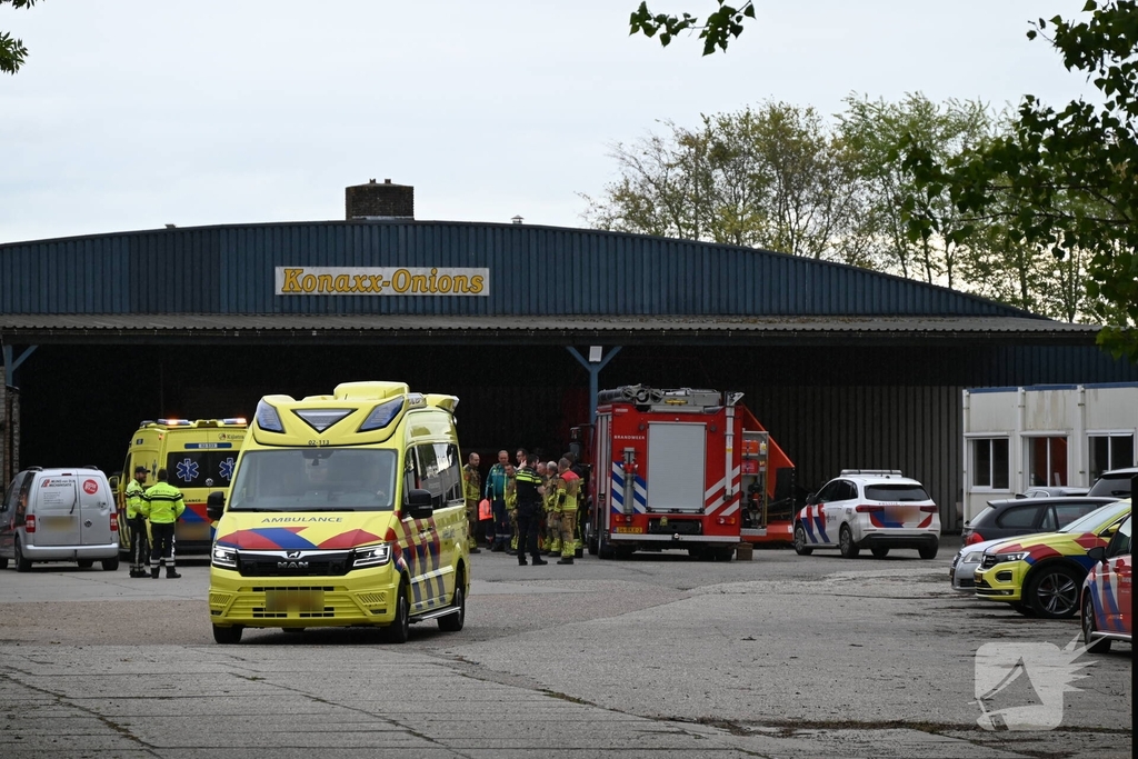 Bedrijfsongeval leidt tot verwondingen