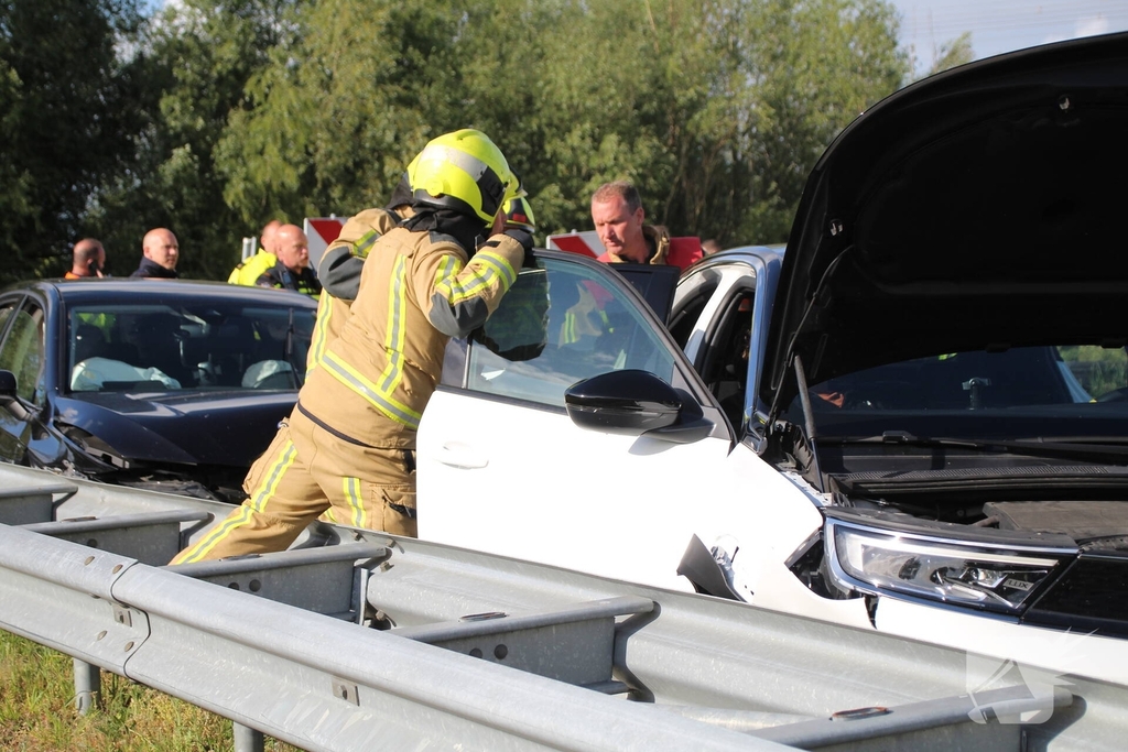 Zware aanrijding met meerdere slachtoffers