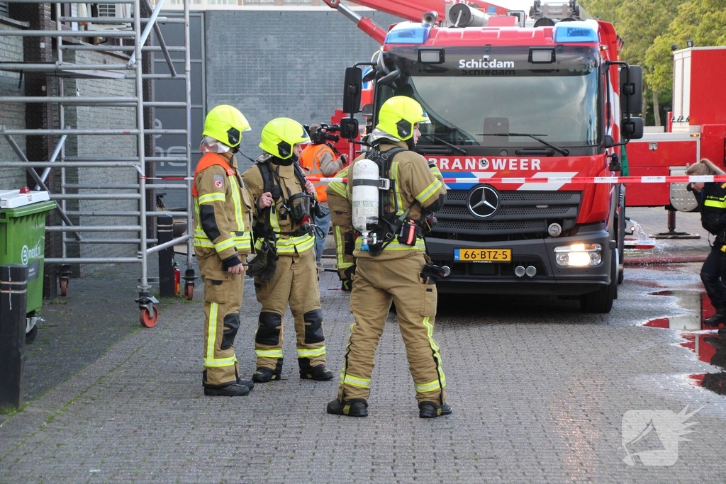 Brand in woning leidt tot middelbrand inzet
