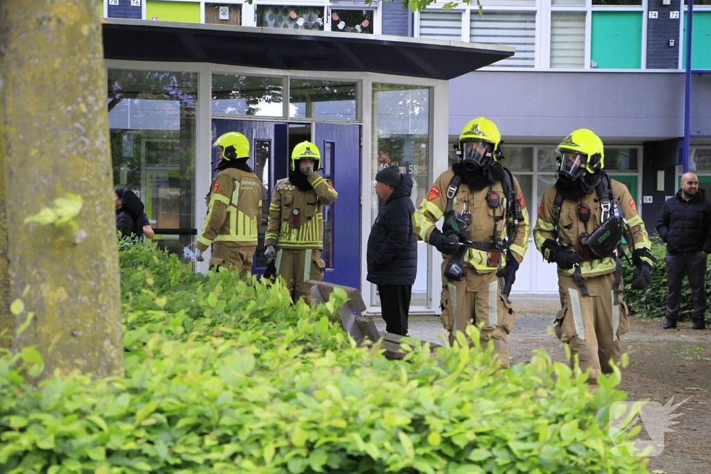 Gaslek veroorzaakt ontruiming van woning
