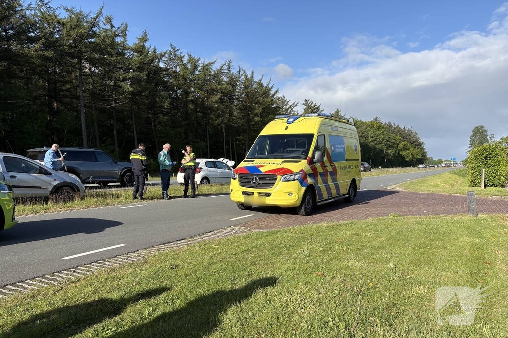 Verkeersongeval veroorzaakt vertraging