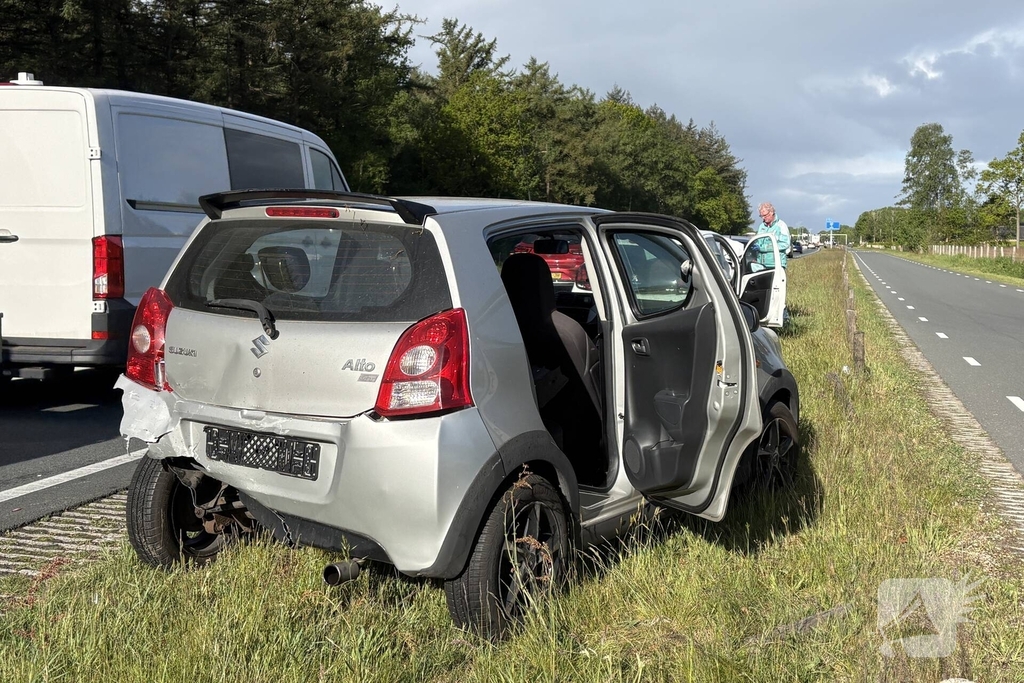 Verkeersongeval veroorzaakt vertraging