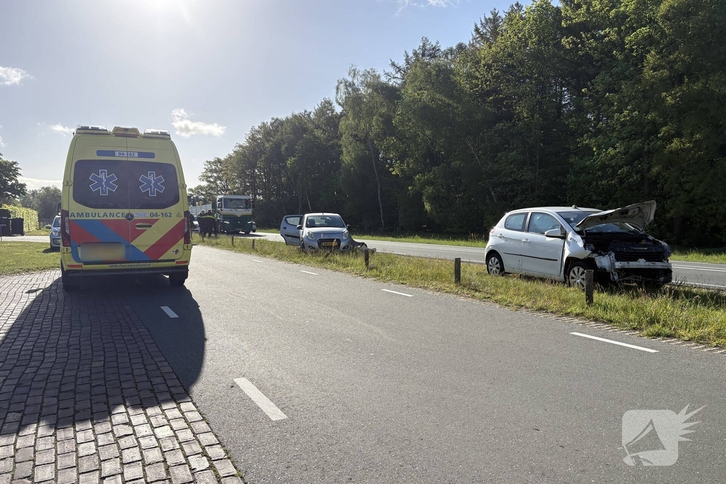 Verkeersongeval veroorzaakt vertraging