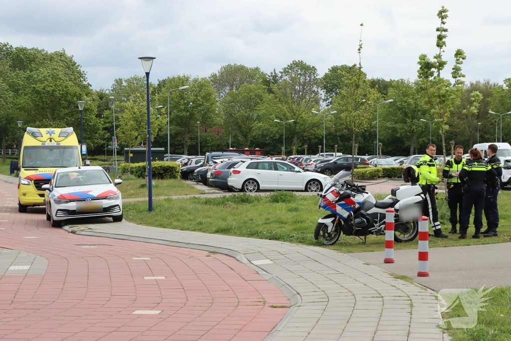 Fatbike rijdt door na aanrijding fietser