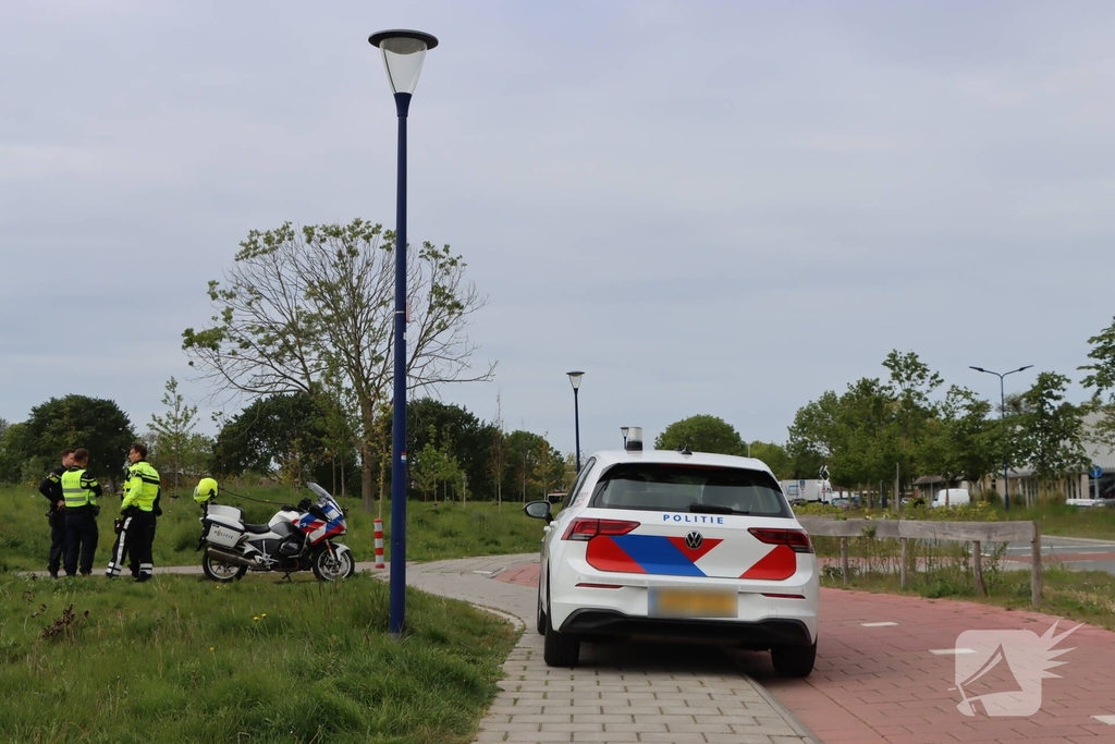 Fatbike rijdt door na aanrijding fietser