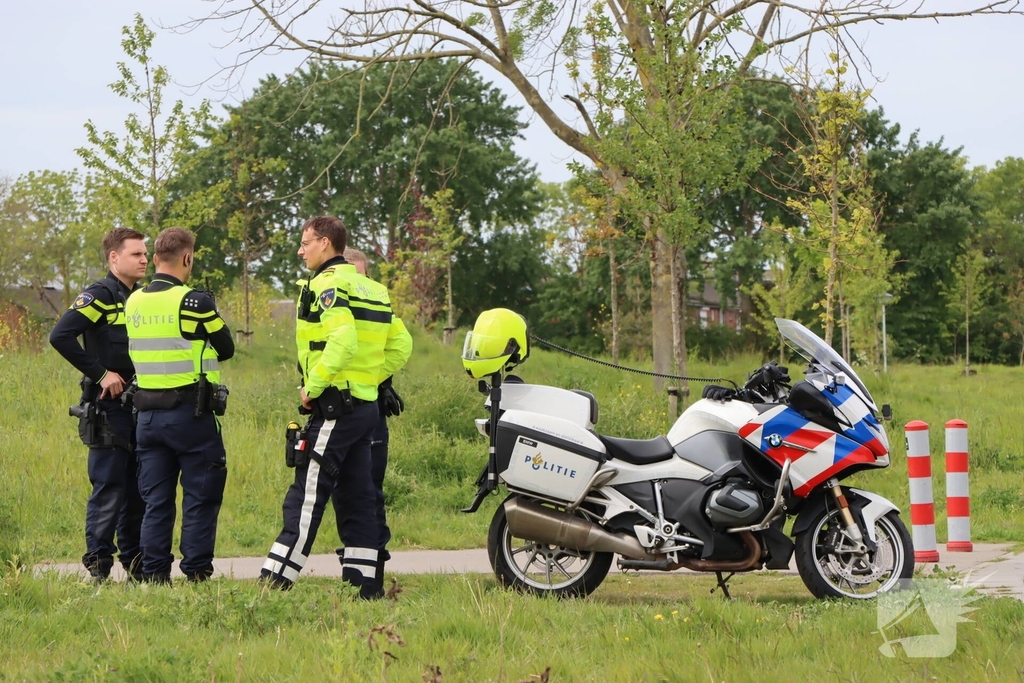 Fatbike rijdt door na aanrijding fietser