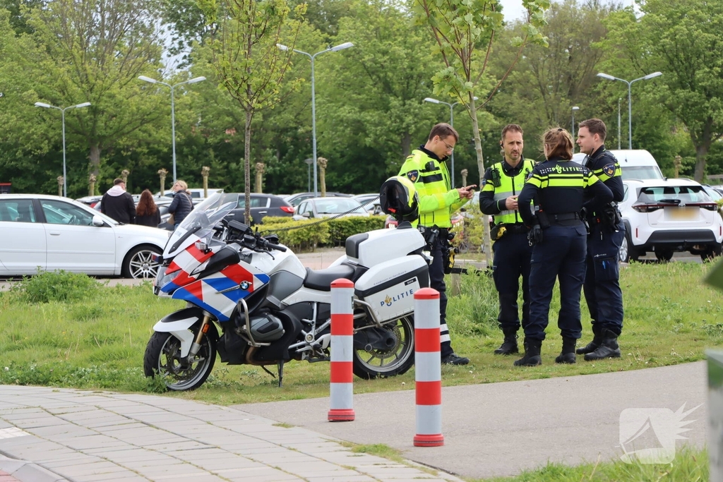 Fatbike rijdt door na aanrijding fietser