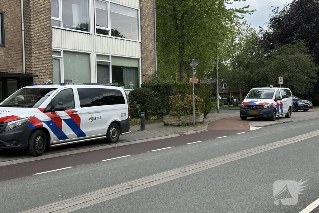Politie en handhaving aanwezig bij ongeval