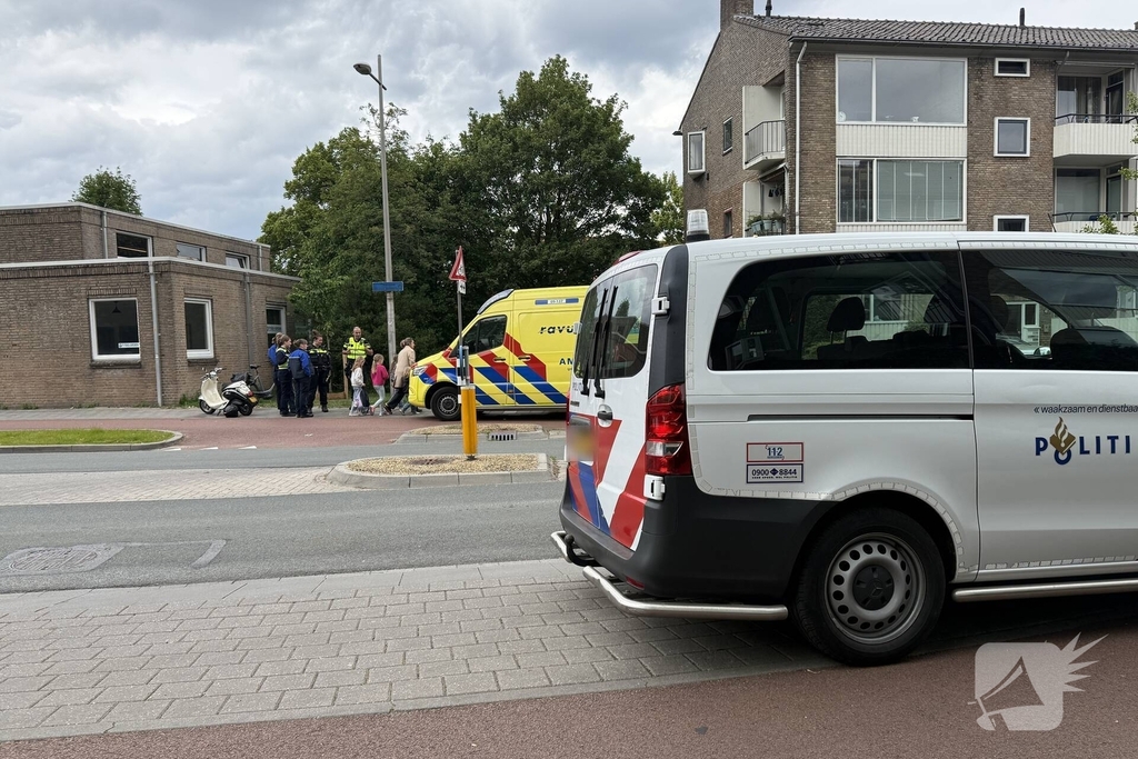 Politie en handhaving aanwezig bij ongeval