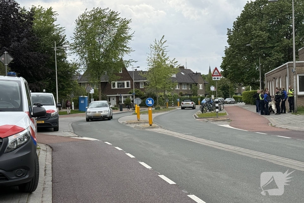 Politie en handhaving aanwezig bij ongeval