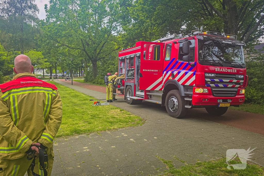 Rookontwikkeling en gaslucht in Nuenen